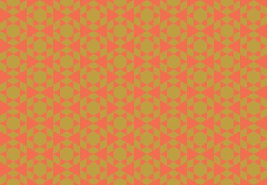 Altıgen desenli modern renkli arkaplan