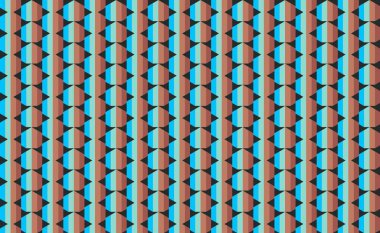 Altıgen desenli modern renkli arkaplan