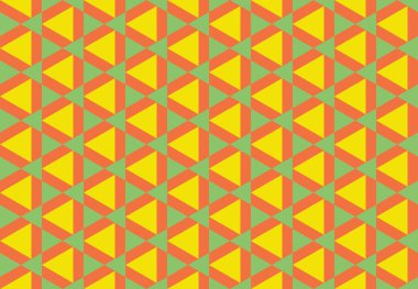 Altıgen desenli modern renkli arkaplan