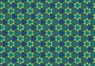 Tekrarlanan şekillerle soyut yaratıcı arkaplan