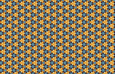 Altıgen desenli modern renkli arkaplan