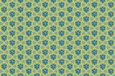 Tekrarlanan şekillerle soyut yaratıcı arkaplan