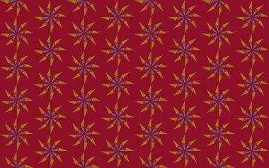 Tekrarlanan şekillerle soyut yaratıcı arkaplan