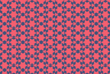 Tekrarlanan şekillerle soyut yaratıcı arkaplan