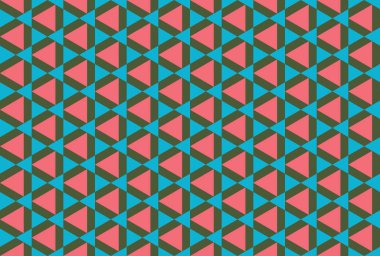 Tekrarlanan şekillerle soyut yaratıcı arkaplan