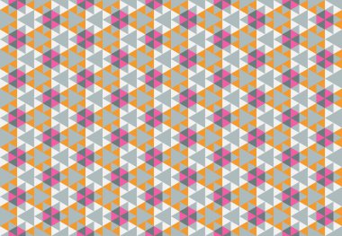 Tekrarlanan şekillerle soyut yaratıcı arkaplan