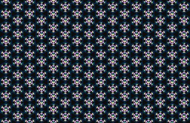 Geometrik elementlerle kusursuz soyut arkaplan