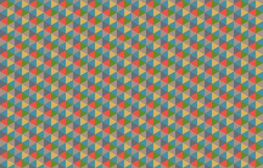 Altıgen desenli modern renkli arkaplan