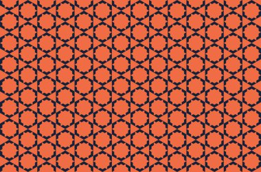 Tekrarlanan şekillerle soyut yaratıcı arkaplan