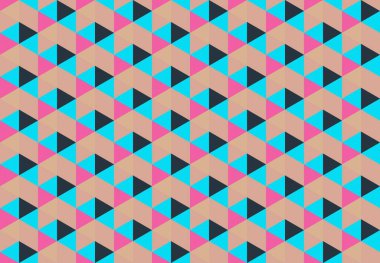 Tekrarlanan şekillerle soyut yaratıcı arkaplan