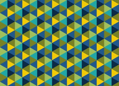 Tekrarlanan şekillerle soyut yaratıcı arkaplan