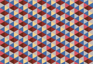 Geometrik elementlerle kusursuz soyut arkaplan