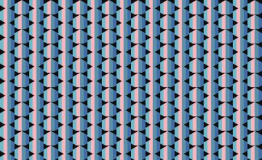 Tekrarlanan şekillerle soyut yaratıcı arkaplan