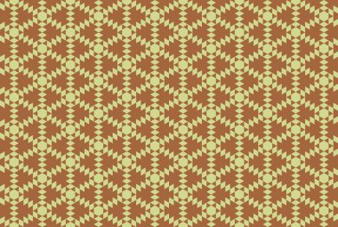 Altıgen desenli modern renkli arkaplan