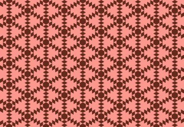 Tekrarlanan şekillerle soyut yaratıcı arkaplan