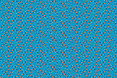 Tekrarlanan şekillerle soyut yaratıcı arkaplan