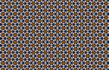 Altıgen desenli modern renkli arkaplan