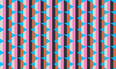 Altıgen desenli modern renkli arkaplan