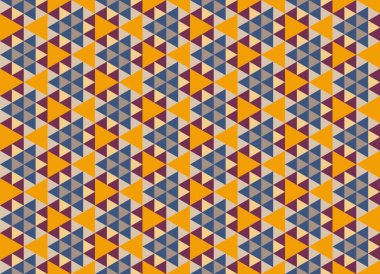 Altıgen desenli modern renkli arkaplan