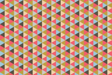 Altıgen desenli modern renkli arkaplan