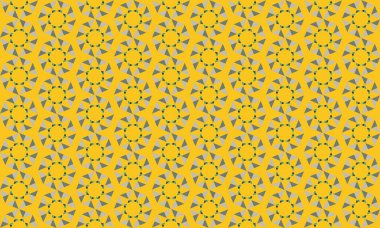 Tekrarlanan şekillerle soyut yaratıcı arkaplan