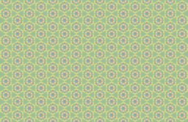 Altıgen desenli modern renkli arkaplan