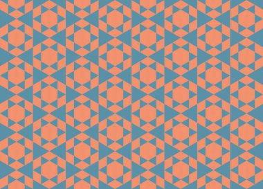 Altıgen desenli modern renkli arkaplan