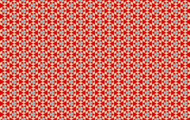 Altıgen desenli modern renkli arkaplan