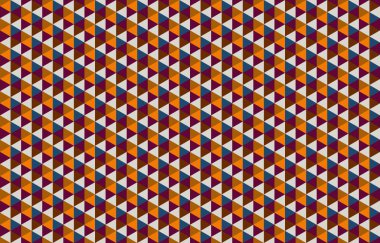 Altıgen desenli modern renkli arkaplan