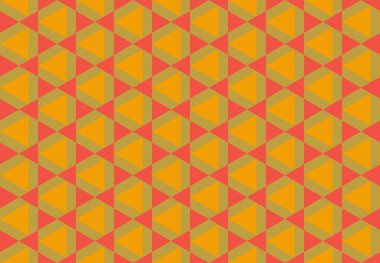 Tekrarlanan şekillerle soyut yaratıcı arkaplan