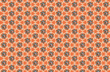 Geometrik elementlerle kusursuz soyut arkaplan