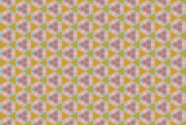 Tekrarlanan şekillerle soyut yaratıcı arkaplan