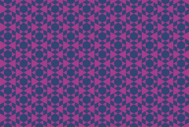 Tekrarlanan şekillerle soyut yaratıcı arkaplan