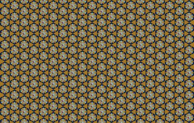 Altıgen desenli modern renkli arkaplan