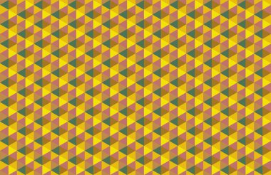 Altıgen desenli modern renkli arkaplan