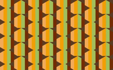 Tekrarlanan şekillerle soyut yaratıcı arkaplan