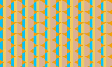 Altıgen desenli modern renkli arkaplan