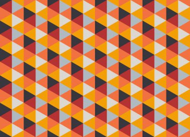 Altıgen desenli modern renkli arkaplan