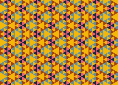 Altıgen desenli modern renkli arkaplan