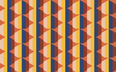 Altıgen desenli modern renkli arkaplan