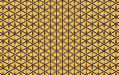 Altıgen desenli modern renkli arkaplan