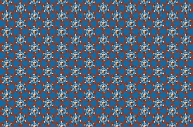 Altıgen desenli modern renkli arkaplan