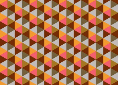 Altıgen desenli modern renkli arkaplan