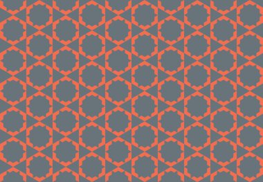 Tekrarlanan şekillerle soyut yaratıcı arkaplan