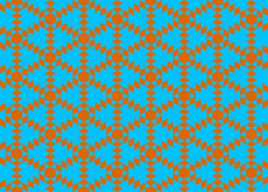 Tekrarlanan şekillerle soyut yaratıcı arkaplan