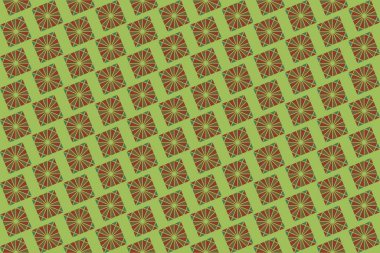 Tekrarlanan şekillerle soyut yaratıcı arkaplan