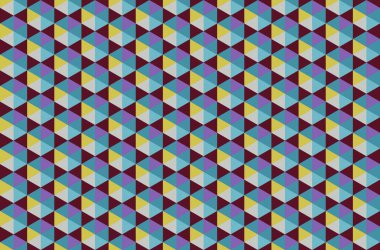 Tekrarlanan şekillerle soyut yaratıcı arkaplan