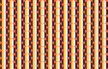 Altıgen desenli modern renkli arkaplan