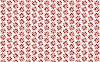 Tekrarlanan şekillerle soyut yaratıcı arkaplan