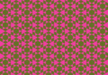 Altıgen desenli modern renkli arkaplan